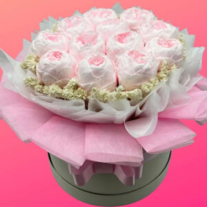 ARREGLO CON 12 PEONIAS