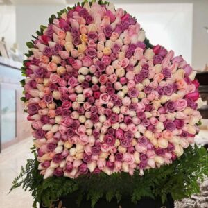 CORAZON DE 500 ROSAS