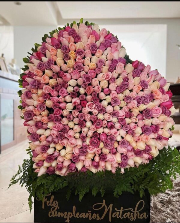 CORAZON DE 500 ROSAS